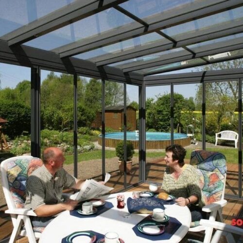 Solarlux tuinkamer type Atrium