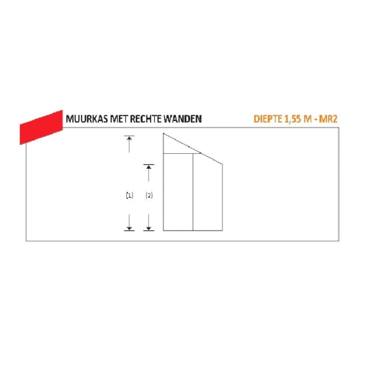 ACD Prestige Muurkas MR204H, afmeting 155 x 298 cm