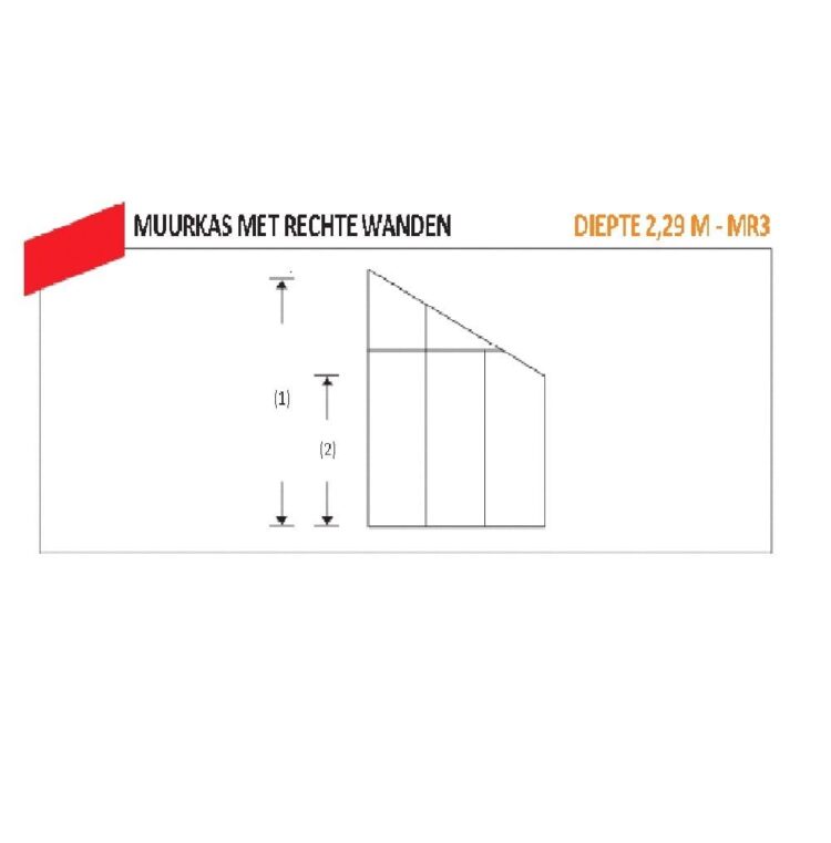 ACD Prestige Muurkas MR304H, afmeting 229 x 298 cm