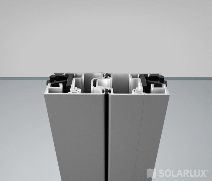 Solarlux aluminium vouwwand SL35 niet geïsoleerd