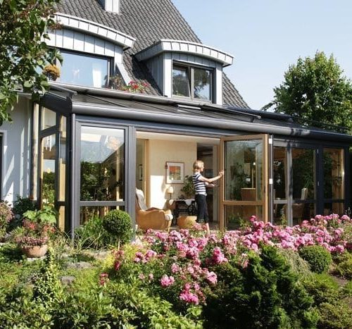Houten vouwwanden