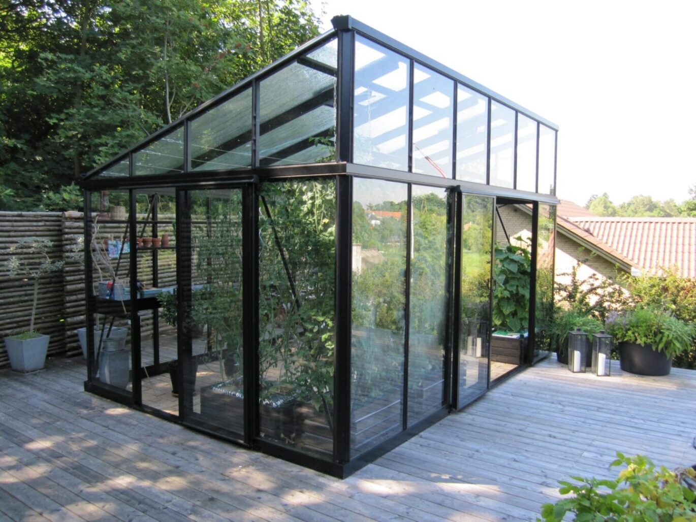 vrijstaande Tuinkamer type Modern