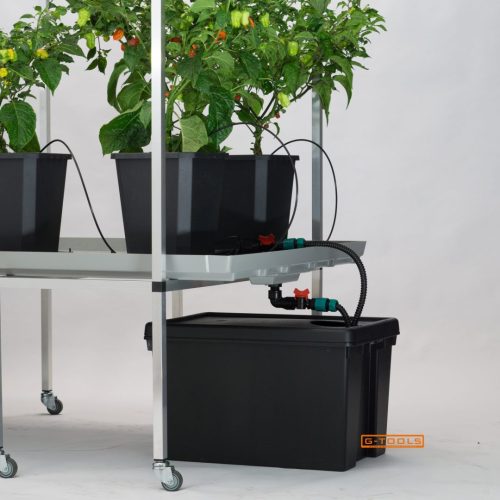 Automatische irrigatiekit 16 liter voor eb & vloedbodem